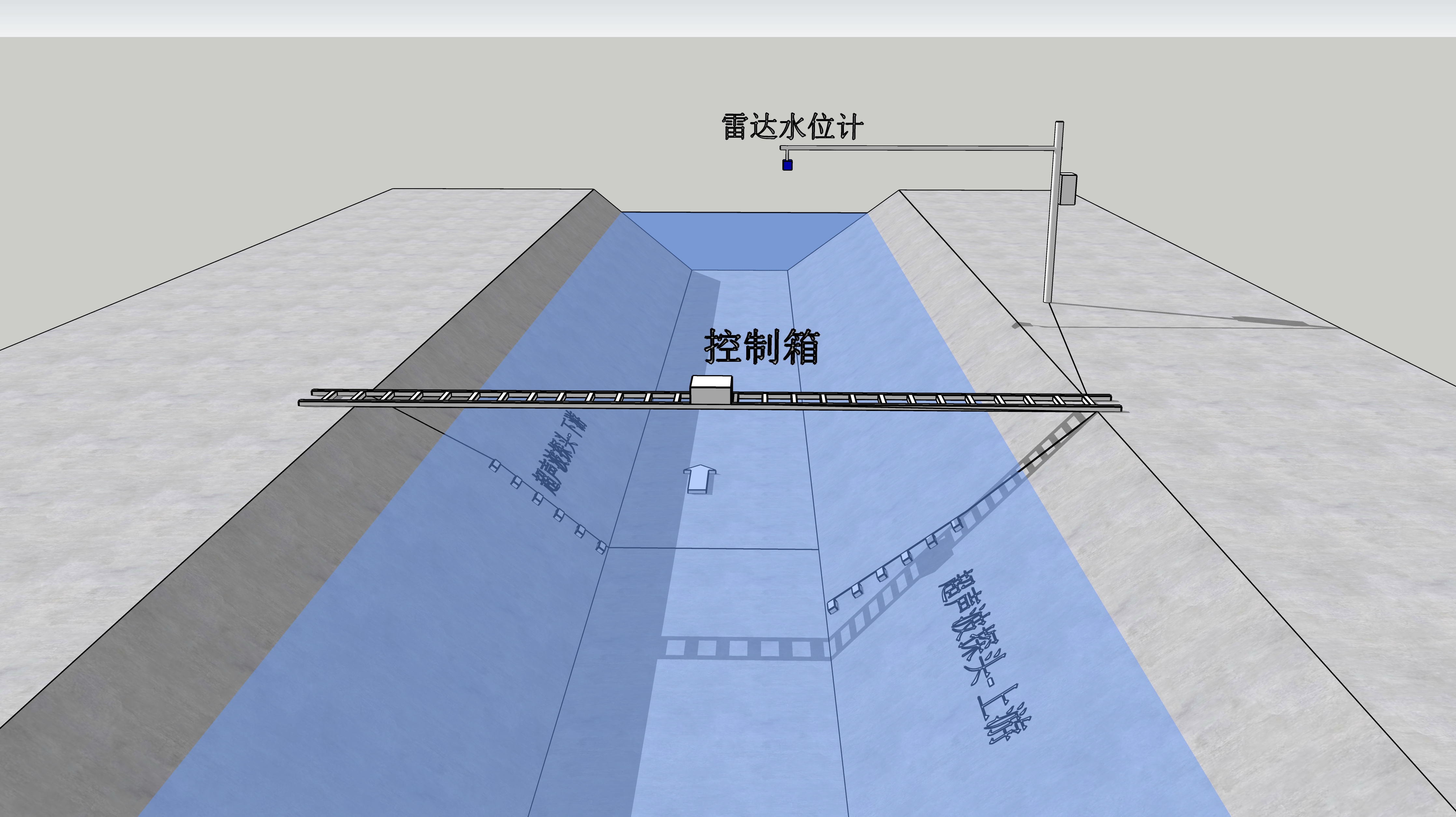 HZ-UT-B 超声波时差法明渠流量计